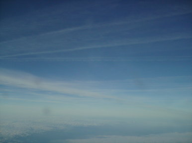 I'm walking through the air