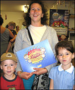 A family with the BBC RaW book