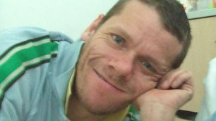 A close up of Jamie Beddard