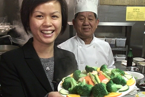 Vivienne and her Head Chef, Mr Liu cook up a traditional Chinese New Year meal.
