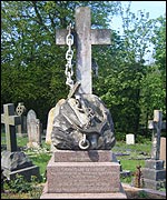 John Issac Le Lacheur's ornate cross