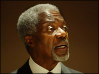 BM genel Sekreteri Kofi Annan
