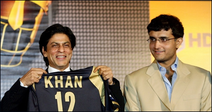 शाररुख़ ख़ान और सौरभ गांगुली