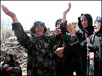 عزاداران زلزله زدگان لرستان