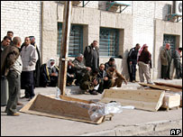 Xác người bị bắn chết tại Baghdad hôm 1/2