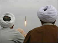 آزمایش موشکی ایران 