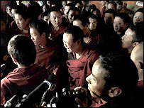 Lúc các nhà báo đến Lhasa