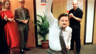 David Brent dancing