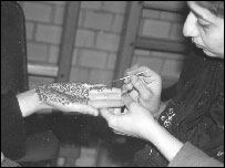 Henna painting