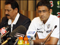 अनिल कुंबले और चेतन चौहान