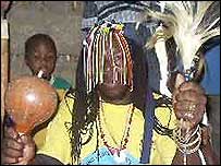 Curandeiro sul-africano