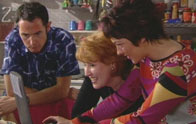 Deke, Gina and Ruth surf the net
