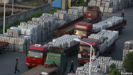 江苏无锡铝锭仓库（26/09/2012）