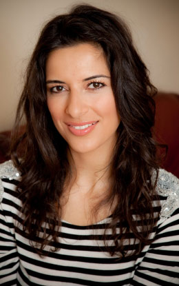 BBC Wales weather presenter, Behnaz Akhgar