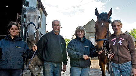 A Breed Apart: Iona Pirie with Silken Song, Philip Troughton, Helen Troughton and Ellen Olson with Silken Charm