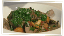 Fricassée of wild mushrooms