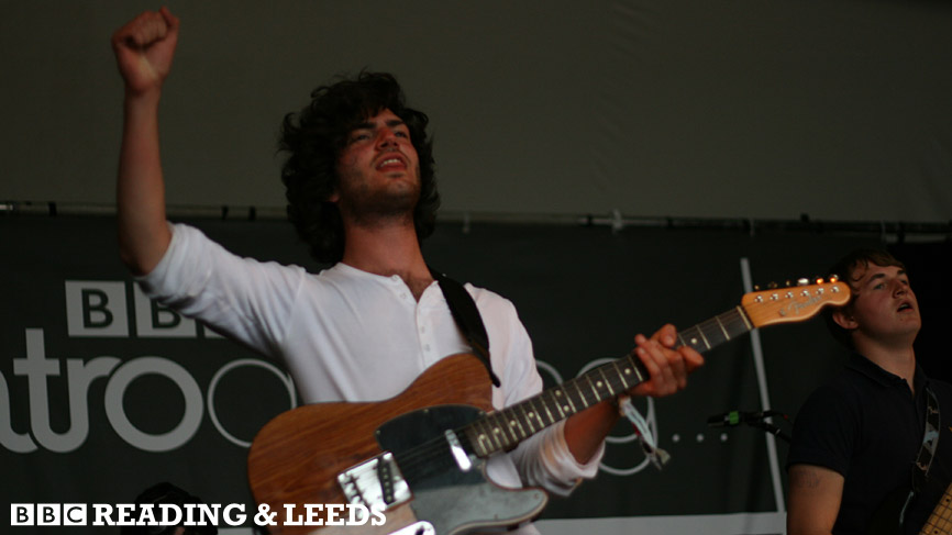 Surprise...Fire at Reading Festival