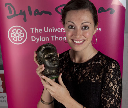 2011 Dylan Thomas Prize winner Lucy Caldwell