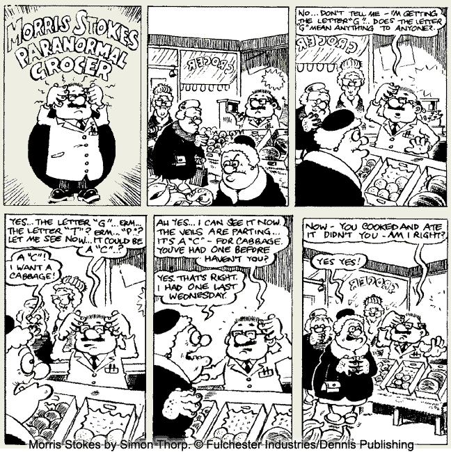 Morris Stokes, Paranormal Grocer