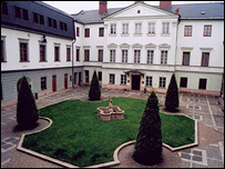 Budova Palackého univerzity v Olomouci