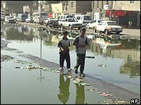 Rua em Basra