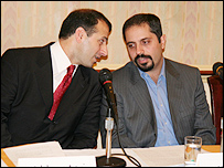 علی افشاری و اکبر عطری