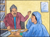 بي بي ګل، ګلاب شاه