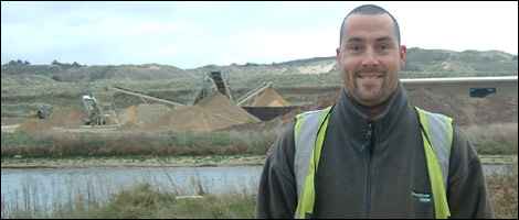 The sand works managing director Jason Simon.