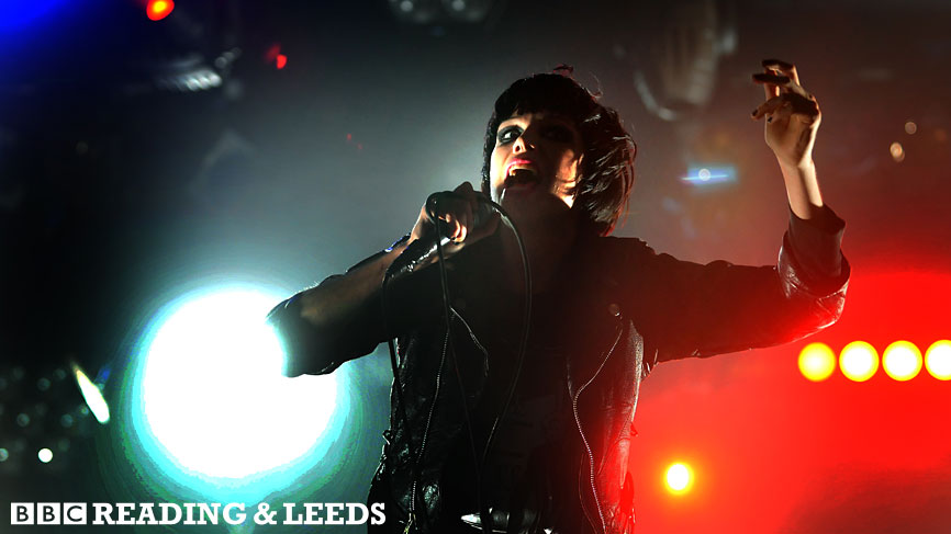 Crystal Castles on the NME/Radio1 Stage