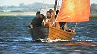 Patrick returns to Ireland in a sailing boat