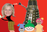 Sian Thomas a'r Dalek