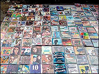 دستفروشی سی دی در ايران