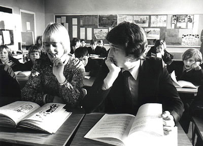 Jeremy Paxman and Gillian Chambers, Spotlight, 1977