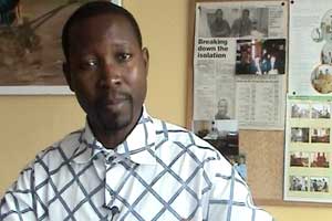 Zigy works to make the Congolese community feel at home...