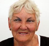 Photo of Myrrha Stanford-Smith at the 2010 Hay Festival © Honno