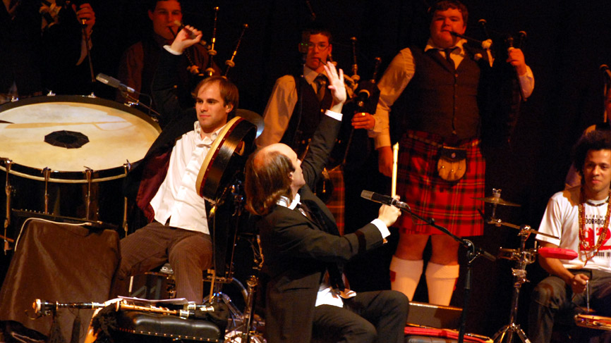 Carlos Nunez live at Glasgow Royal Concert Hall. Photo by Julie Broadfoot