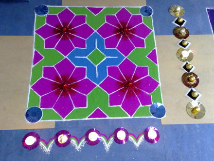 Rangoli art