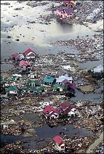 Cơ sở hạ tầng bị tàn phá ở Aceh