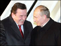 Schröder ve Putin