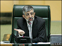 غلامعلی حدادعادل، رئیس مجلس ایران