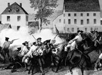 Battle of Lexington 1773 (Getty Images/Hulton|Archive)