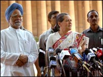 سونیا گاندھی اور منموہن سنگھ