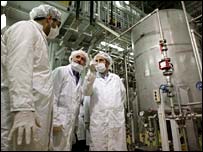 İran'da nükleer tesis