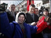 Kryeministri Thaçi gjatë festimeve