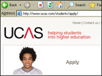 英国大学与院校入学委员会网站