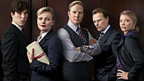 Tom Hughes, Maxine Peake, Rupert Penry-Jones, Neil Stuke and Natalie Dormer star as the legal eagles in Silk