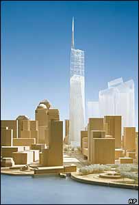 Torre da Liberdade terá 533 metros de altura