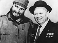 Fidel Castro e Nikita Khruschchev