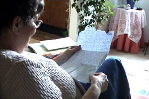 Judith has to send socks to her son in the Gulf