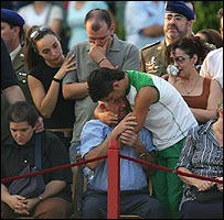 بازماندگان سربازان فقيد اسپانيايی